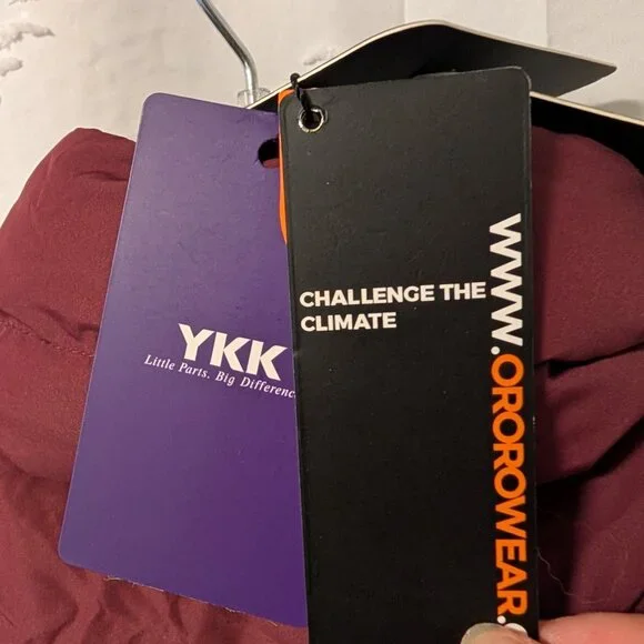 Ororo Women's Heated Lightweight Down Vest (Apparel Only) Wine Red XS - Picture 6 of 16